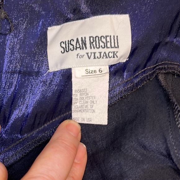 Susan Roselli for Vijjack Evening Gown size 6 - Picture 5 of 9